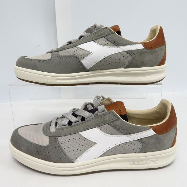 実際に弊社で買取させて頂いた【未使用】DIADORA/ディアドラ HERITAGE/ヘリテージ B.ELITE ITA 2 スニーカー C4828/8.5の画像 3枚目