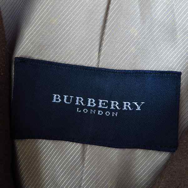 実際に弊社で買取させて頂いたBURBERRY LONDON/バーバリーロンドン レザージャケット/Mの画像 2枚目