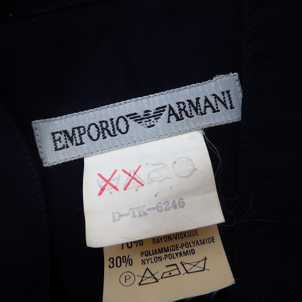 実際に弊社で買取させて頂いたEMPORIO ARMANI/エンポリオアルマーニ ビスコース混 長袖シャツの画像 2枚目
