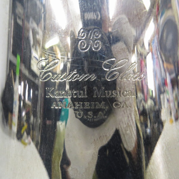 実際に弊社で買取させて頂いた★【ジャンク】kanstul/カンスタル custom class マーチング ユーフォニアム シルバー の画像 1枚目