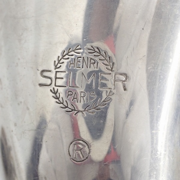 実際に弊社で買取させて頂いた★【型番不明】H.SELMER/セルマー バスクラリネット ハードケース付 の画像 6枚目