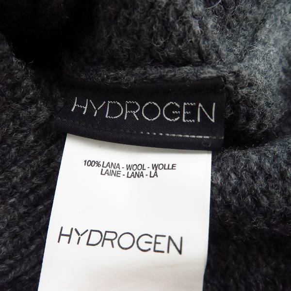 実際に弊社で買取させて頂いたHYDROGEN/ハイドロゲン スターパッチ ウールカーディガン Size：XSの画像 3枚目