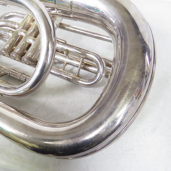 実際に弊社で買取させて頂いた★【ジャンク】kanstul/カンスタル custom class マーチング ユーフォニアム シルバー の画像 7枚目