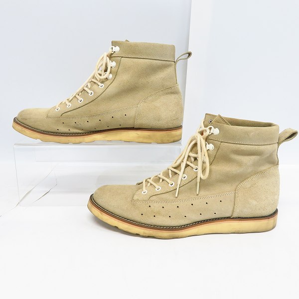 実際に弊社で買取させて頂いたFACTOTUM/ファクトタム Vibramソール スウェード/スエード レースアップ ブーツ 28の画像 3枚目