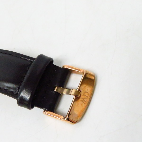 実際に弊社で買取させて頂いたDaniel Wellington/ダニエルウェリントン クラシック クォーツ腕時計 B40RSIの画像 5枚目