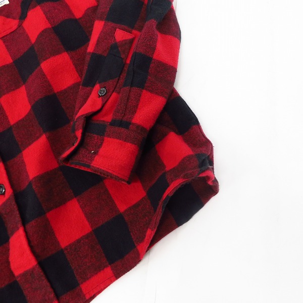 実際に弊社で買取させて頂いたBack Channel/バックチャンネル 長袖チェックシャツ/Mの画像 5枚目