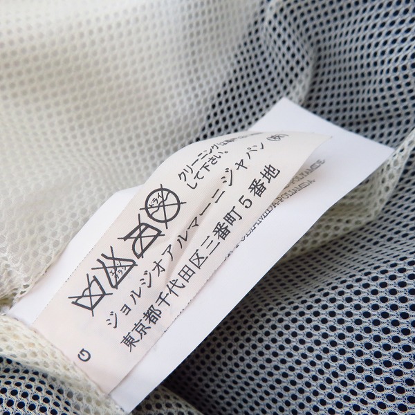 実際に弊社で買取させて頂いたARMANI JEANS/アルマーニジーンズ ジップアップ レザー ジャケット/ブラック/38の画像 5枚目