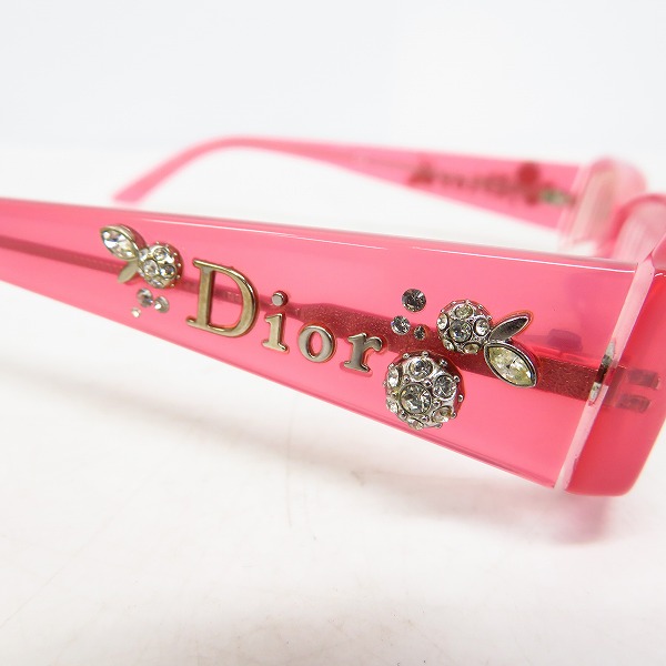 実際に弊社で買取させて頂いたChristian Dior/クリスチャンディオール メガネフレーム CD-7047Jの画像 6枚目