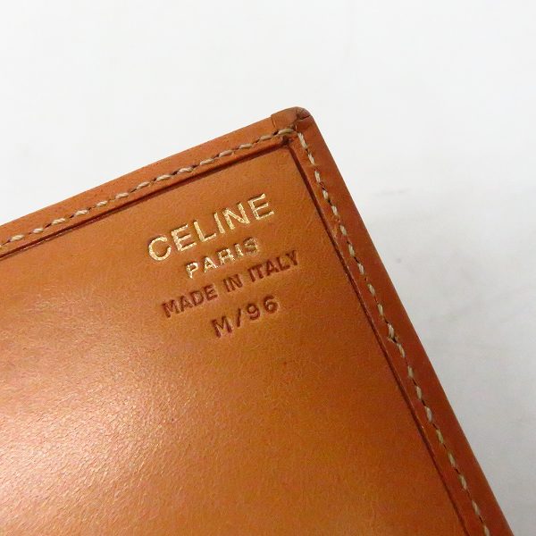 実際に弊社で買取させて頂いたCELINE/セリーヌ マカダム 二つ折り ロングウォレットの画像 4枚目