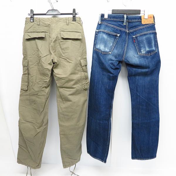 実際に弊社で買取させて頂いたDUBBLEWORKS/ダブルワークス WAREHOUSE カーゴパンツ/DW5Pデニムパンツ 2点セットの画像 1枚目