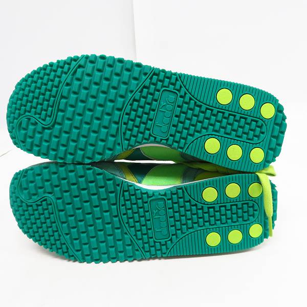 実際に弊社で買取させて頂いた【未使用】DIADORA HERITAGE/ディアドラヘリテージ EXODUS C SW/ローカット スニーカー 26.5 の画像 2枚目