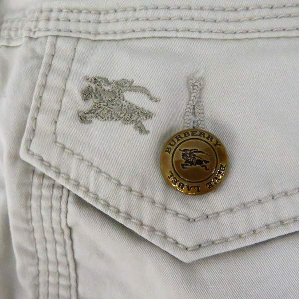 実際に弊社で買取させて頂いたBURBERRY BLUE LABEL/バーバリーブルーレーベル ロゴボタン ジャケット/38の画像 6枚目
