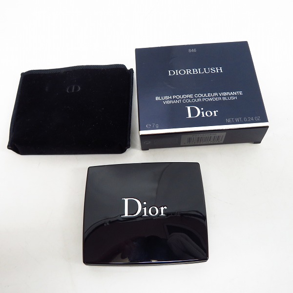 実際に弊社で買取させて頂いたChristian Dior/クリスチャンディオール ブラッシュ チークカラー 846の画像 3枚目
