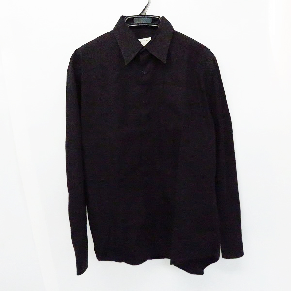 実際に弊社で買取させて頂いたDries Van Noten/ドリスヴァンノッテン 長袖シャツ/ブラック/50