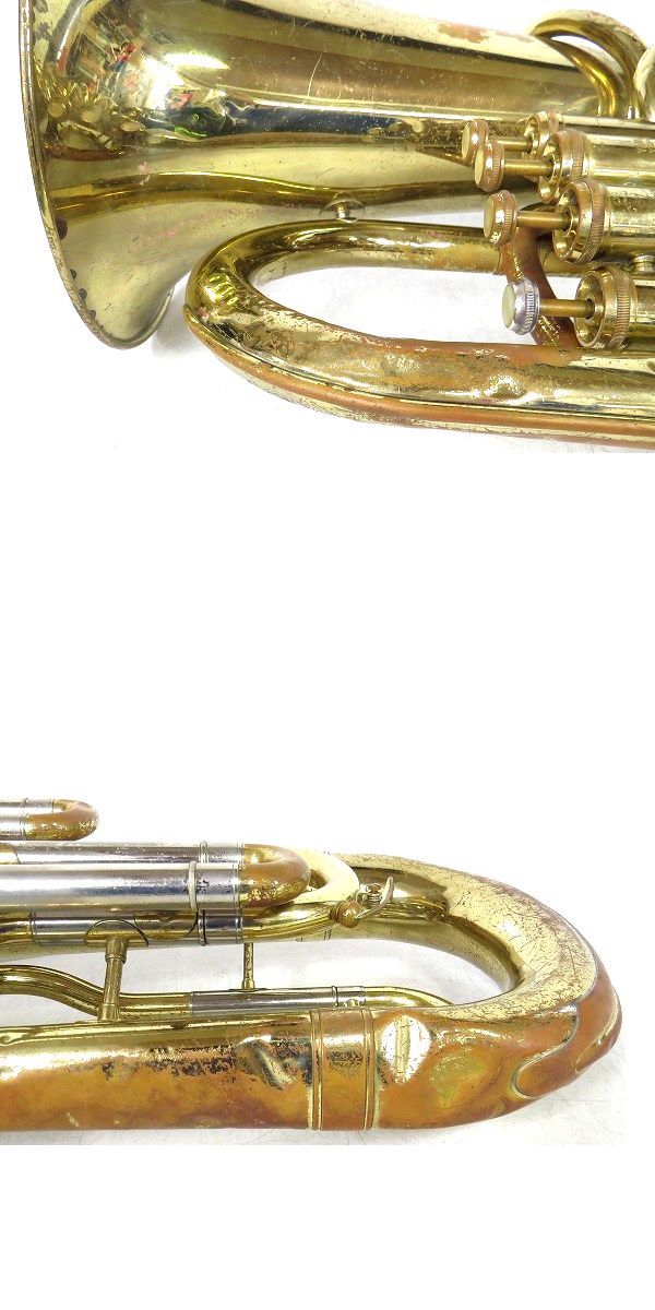 実際に弊社で買取させて頂いた★【ジャンク】YAMAHA/ヤマハ YEP321 ユーフォニアム 管楽器 ハードケース付きの画像 8枚目