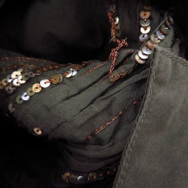 実際に弊社で買取させて頂いたIFSIXWASNINE/イフシックスワズナイン スパンコールタキシードシャツ/1の画像 5枚目