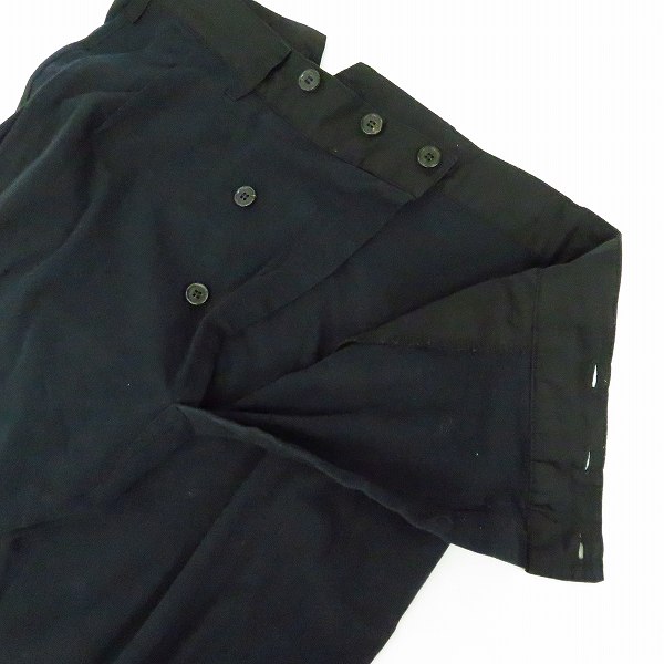 実際に弊社で買取させて頂いたKRIS VAN ASSCHE/クリスヴァンアッシュ リブパンツ 素材切替/Sの画像 2枚目