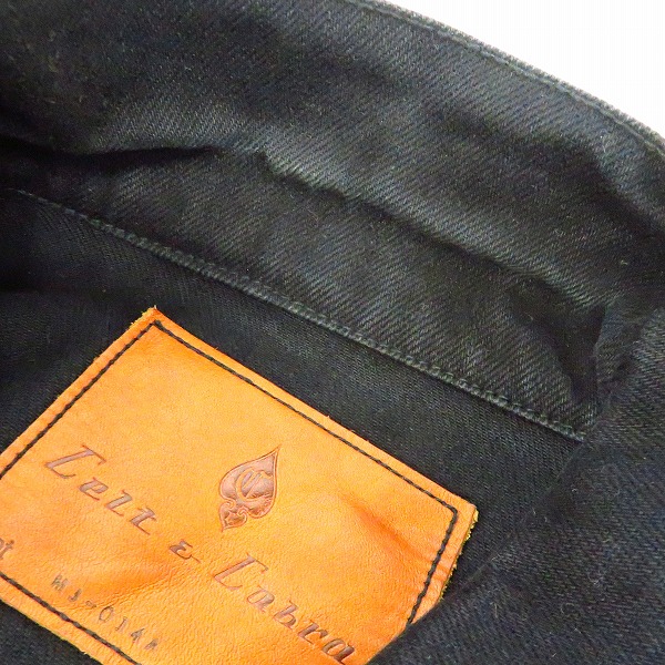 実際に弊社で買取させて頂いたCELT&COBRA/ケルト&コブラ デニムジャケット/Gジャン Mの画像 5枚目