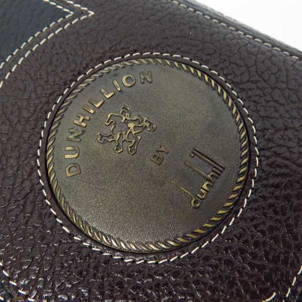 実際に弊社で買取させて頂いたdunhill/ダンヒル オーガナイザー ダブルジップ レザー トラベルケース ウォレットの画像 6枚目