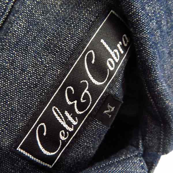 実際に弊社で買取させて頂いたCELT&COBRA/ケルト&コブラ スナップボタン デニムウェスタンシャツ Mの画像 2枚目