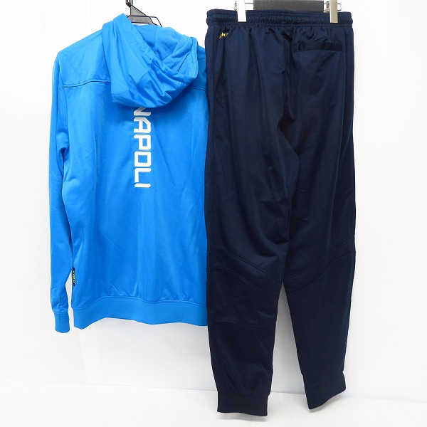 実際に弊社で買取させて頂いたKappa/カッパ SSC NAPOLI 17/18 フーデットセットアップ XLの画像 1枚目