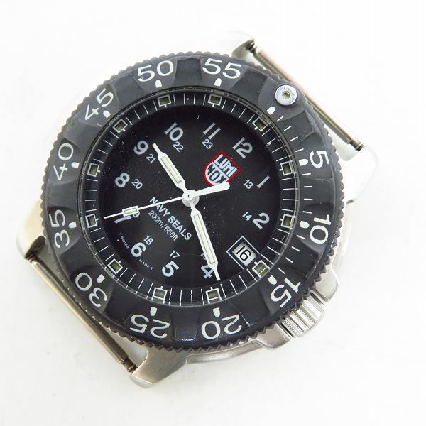 実際に弊社で買取させて頂いた【動作未確認/ケースのみ】LUMINOX/ルミノックス ネイビーシールズ 腕時計