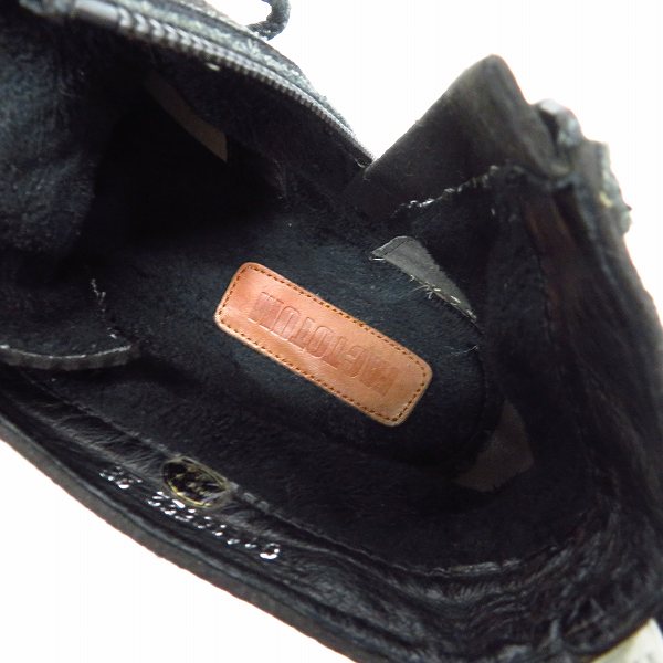 実際に弊社で買取させて頂いたFACTOTUM/ファクトタム Vibramソール スウェード/スエード サイドジップ/レースアップ ブーツ 28の画像 4枚目