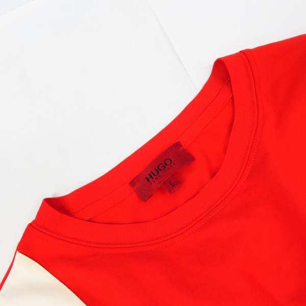 実際に弊社で買取させて頂いたHUGO BOSS/ヒューゴボス ライン入り 長袖カットソー/ロングTシャツ Lの画像 5枚目
