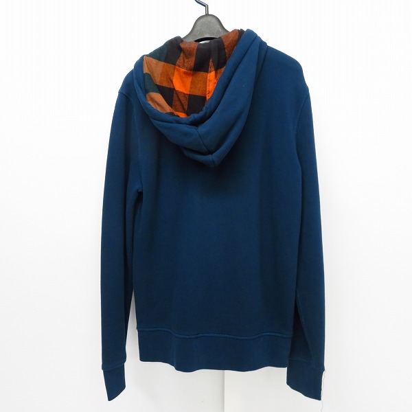 実際に弊社で買取させて頂いたBURBERRY/バーバリー  zip up parka/ジップアップパーカー Mの画像 1枚目