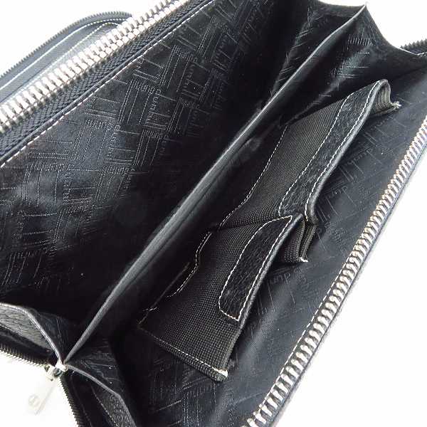 実際に弊社で買取させて頂いたdunhill/ダンヒル オーガナイザー ダブルジップ レザー トラベルケース ウォレットの画像 5枚目