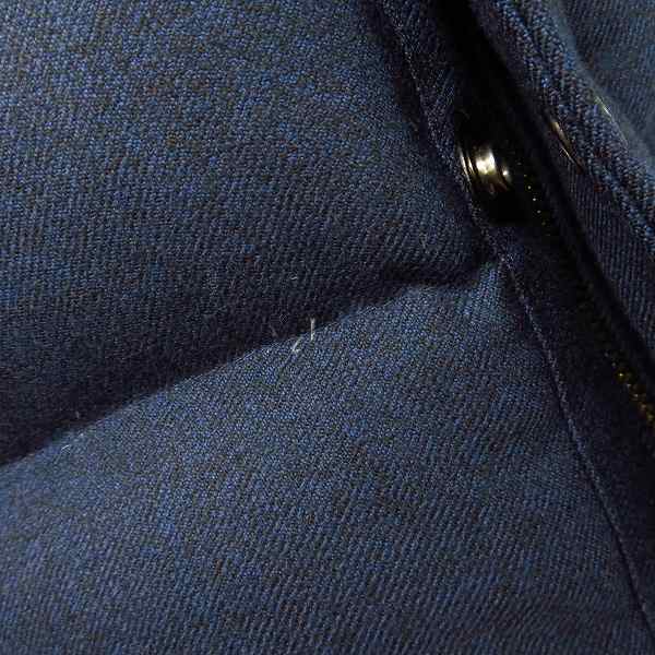 実際に弊社で買取させて頂いたBURBERRY BRIT/バーバリーブリット 羊毛 ダウン ジャケット/Mの画像 6枚目