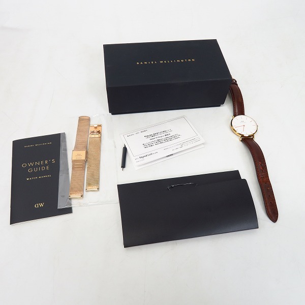 実際に弊社で買取させて頂いたDaniel Wellington/ダニエルウェリントン Petite Reading DW00100163の画像 7枚目