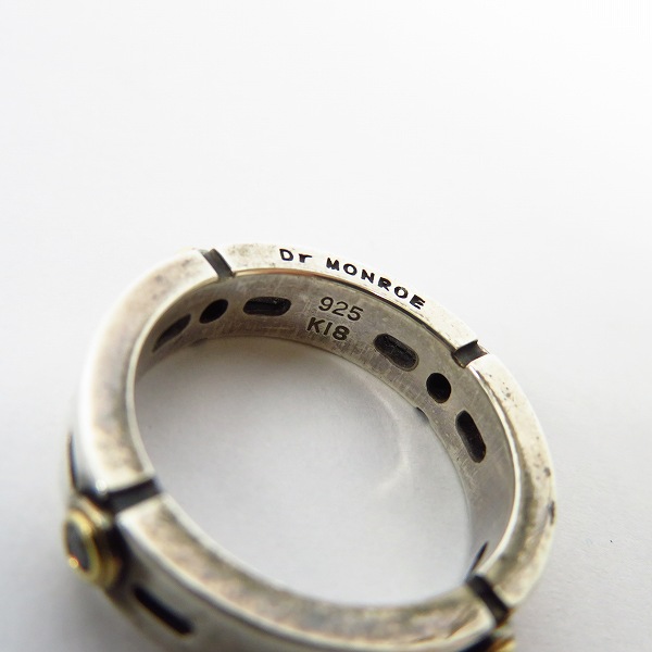 実際に弊社で買取させて頂いたDr MONROE/ドクターモンロー リング FC-116SE 14号の画像 3枚目