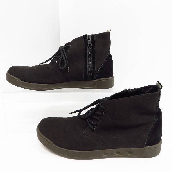実際に弊社で買取させて頂いたFACTOTUM/ファクトタム Vibramソール スウェード/スエード サイドジップ/レースアップ ブーツ 28の画像 3枚目