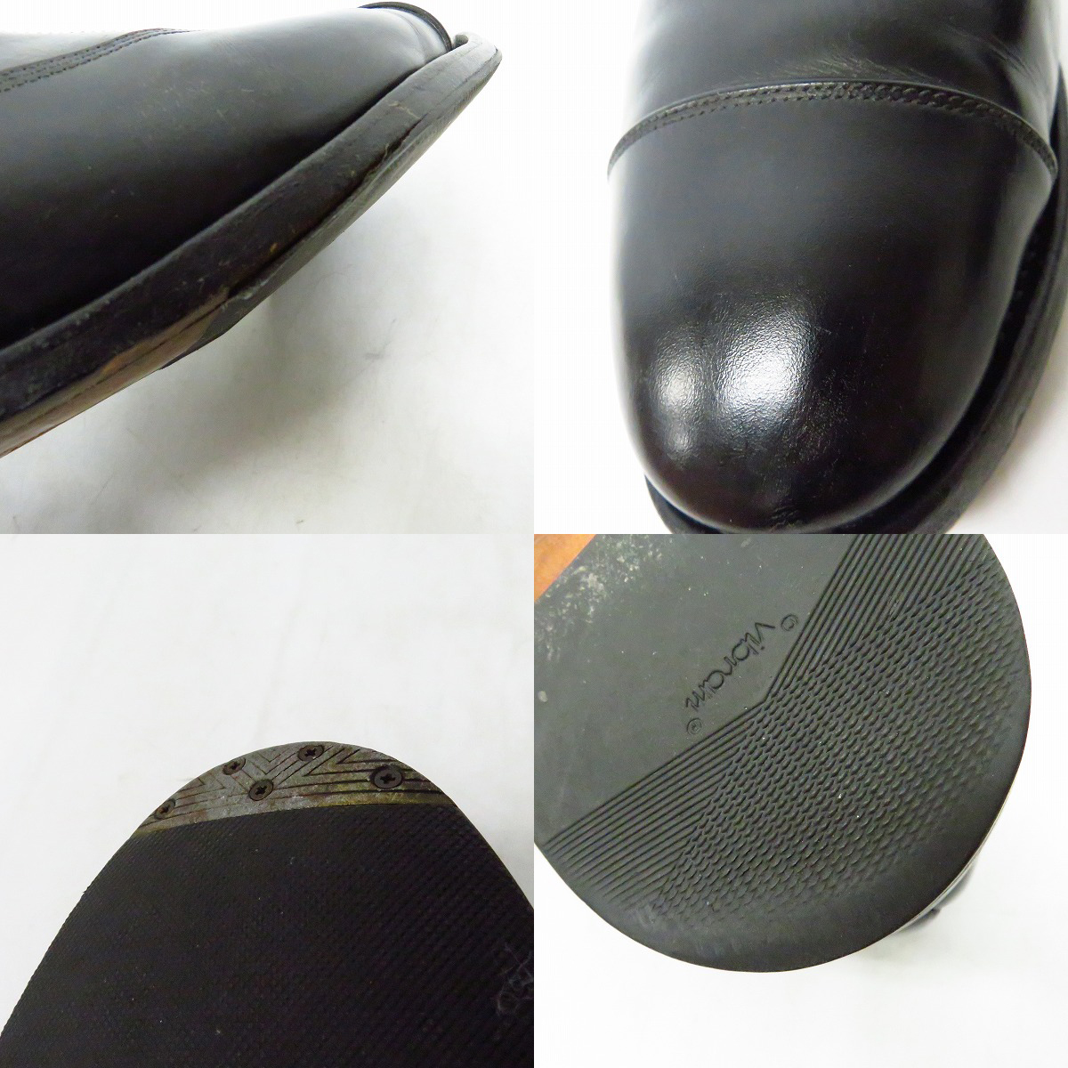 実際に弊社で買取させて頂いたAllen Edmonds/アレンエドモンズ park Auenue ストレートチップ レザーシューズ 5615/11D シューツリー付の画像 6枚目