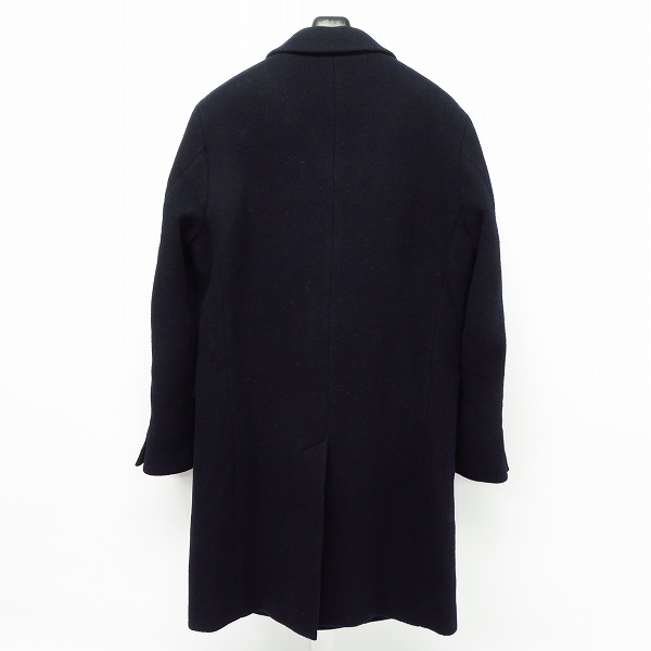 実際に弊社で買取させて頂いたHARE/ハレ 3Bウールチェスターコート ネイビー Mの画像 1枚目