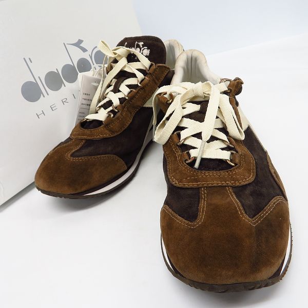 実際に弊社で買取させて頂いた【未使用】DIADORA/ディアドラ HERITAGE/ヘリテージ EQUIPE S. SW スニーカー C5314/27