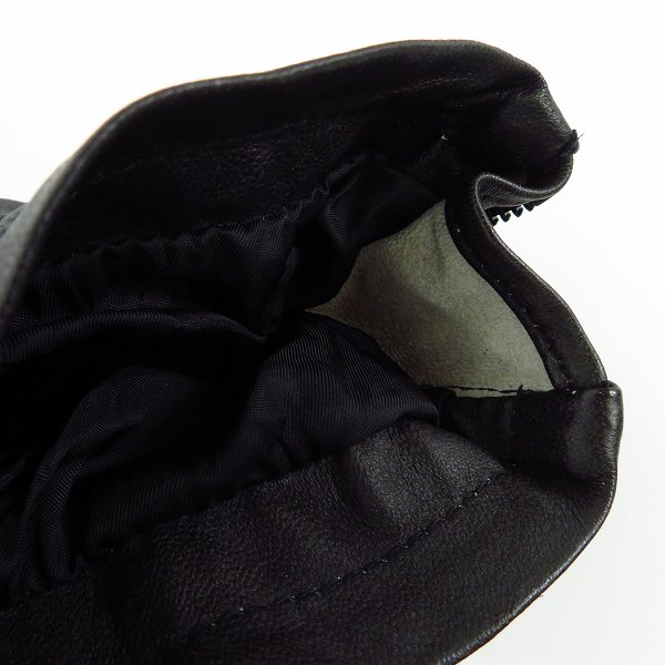 実際に弊社で買取させて頂いたFACTOTUM/ファクトタム 10AW シングルライダースジャケット/48の画像 4枚目