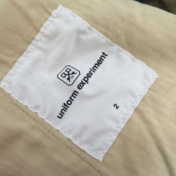 実際に弊社で買取させて頂いたuniform experiment/ユニフォームエクスペリメント ワークパンツ/2の画像 3枚目
