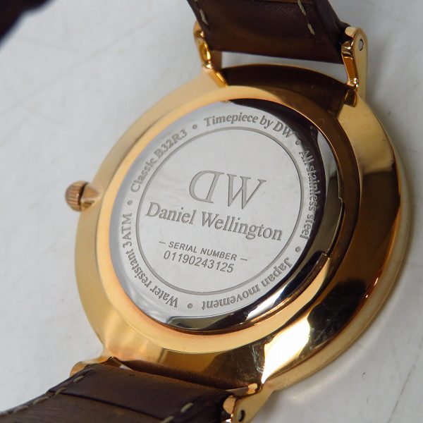 実際に弊社で買取させて頂いたDaniel Wellington/ダニエルウェリントン Petite Reading DW00100163の画像 3枚目