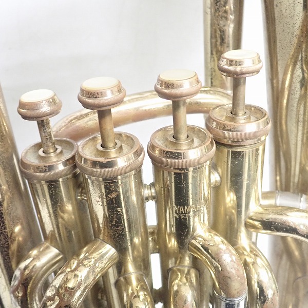 実際に弊社で買取させて頂いた★【ジャンク】YAMAHA/ヤマハ YEP321 ユーフォニアム 管楽器 ハードケース付きの画像 5枚目