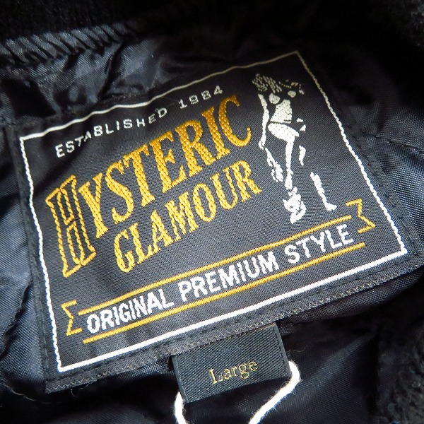 未使用】HYSTERIC GLAMOUR/ヒステリックグラマー 18AW HYSTERIC INC