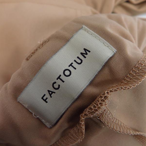 実際に弊社で買取させて頂いたFACTOTUM/ファクトタム イージーパンツ 01050837/46の画像 2枚目