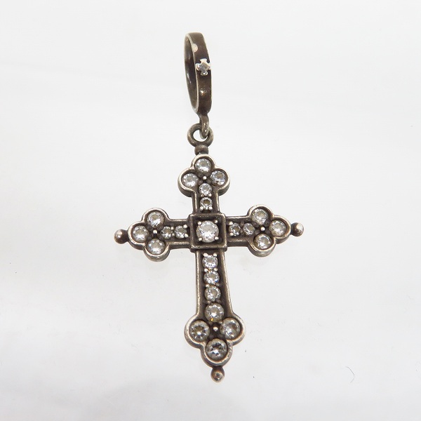 実際に弊社で買取させて頂いた【ギャラ付】Loree Rodkin/ローリーロドキン ミディアム ゴシッククロス ペンダントの画像 1枚目