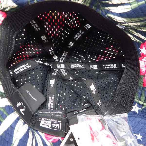 実際に弊社で買取させて頂いた【未使用】UE×NEW ERA/ユニフォームエクスペリメント×ニューエラ STAR FLOWER EXPLORER HAT/ハット UE-140108の画像 3枚目