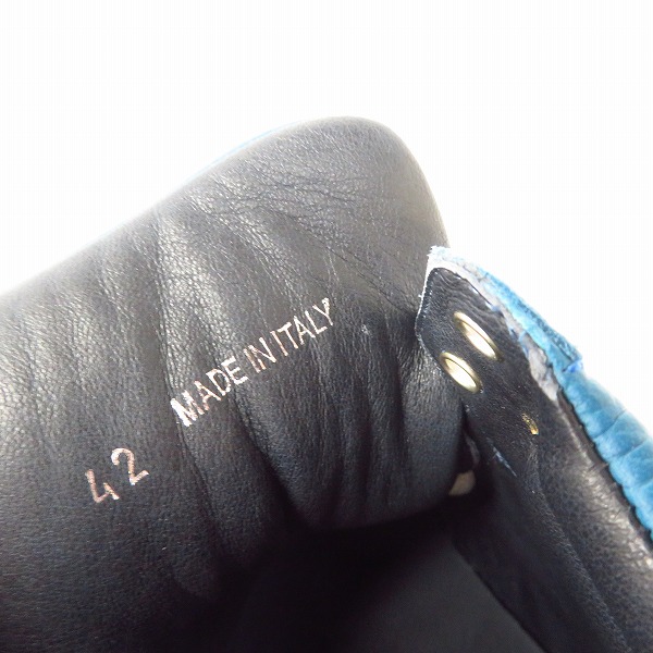 実際に弊社で買取させて頂いたJIMMY CHOO/ジミーチュウ BELGRAVI/ハイカットスニーカー 42の画像 5枚目