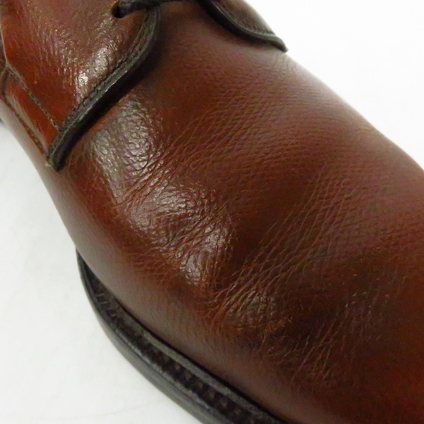 実際に弊社で買取させて頂いたAllen Edmonds/アレンエドモンズ leeds プレーントゥー レザーシューズ 9558 19225/10.5 シューツリー付の画像 7枚目