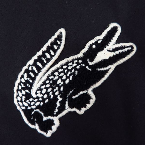 実際に弊社で買取させて頂いたLACOSTE/ラコステ MA-1 ブルゾン ビッグロゴ BH5703 46/2の画像 3枚目