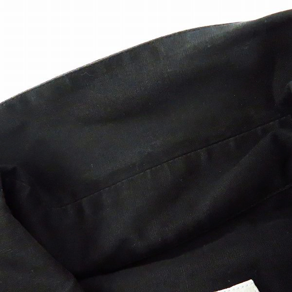 実際に弊社で買取させて頂いたDries Van Noten/ドリスヴァンノッテン 長袖シャツ/ブラック/50の画像 4枚目