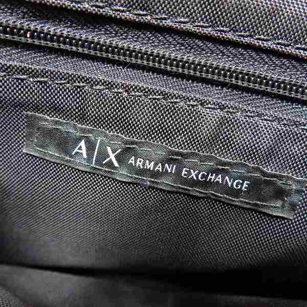 実際に弊社で買取させて頂いたARMANI EXCHANGE/アルマーニ エクスチェンジ AXロゴ総柄 ショルダーバッグの画像 4枚目
